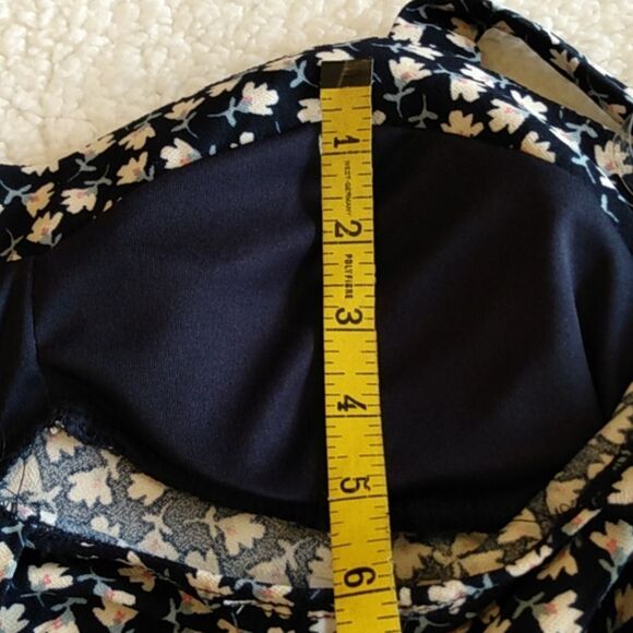 Floral summer dress blue‎ and white - Picture 12 of 16